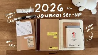 Thumbnail: 2026 Planner Lineup for productivity | Muji & Hobonichi Journal Setup
