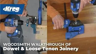 Thumbnail: Woodsmith Walkthrough of Dowels & Loose Tenons | Simple, Accurate Joinery Without the Intimidation