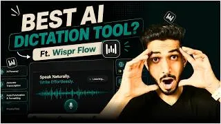 Thumbnail: Wispr Flow Review 2026 (Hindi): The Best AI Dictation Tool in 2026?