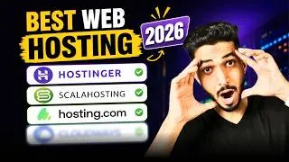 Thumbnail: Best Web Hosting For WordPress In India (2026) 🚀 -  Tested, Ranked & Brutally Honest After 8 Years