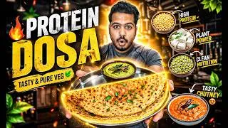 Thumbnail: VEG PROTEIN DOSA FOR FAT LOSS | EASY & TASTY DIET RECIPE
