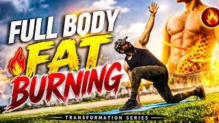 Thumbnail: FULL BODY FAT BURNING WORKOUT 🔥 Lose Fat Fast at Home