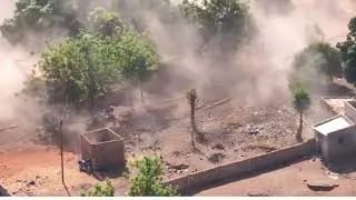 Thumbnail: How Russian Africa Corps Artillery Repelled the Bamako Terror Attack (April 25)