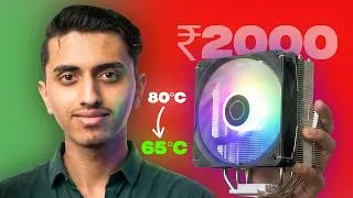 Thumbnail: The only CPU cooler you need on *Budget (-20 Degrees 🥶)