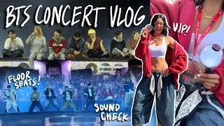 Thumbnail: BTS CONCERT VLOG ⟭⟬. ݁₊ ⊹ My First Time VIP + Soundcheck! *full experience at Stanford D1*