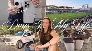 Thumbnail: Days In My Life Living In Houston 🏡 New car, soccer game, & testing the Insta360 GO Ultra vs iPhone!