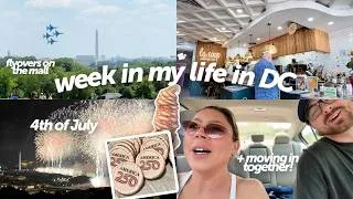 Thumbnail: week in my life: life updates, moving in with my boyfriend, 4th of July in DC, rooftop party
