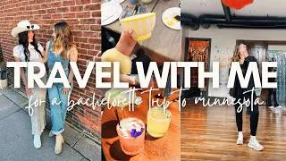 Thumbnail: TRAVEL WITH ME | bachelorette trip, stillwater, minnesota, girlhood