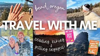 Thumbnail: TRAVEL WITH ME TO BEND, OREGON | reading, hiking, + getting ENGAGED!!!