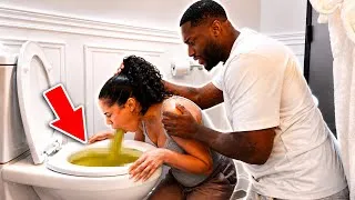 Thumbnail: My Wife Can't Stop THROWING UP! SHE'S REALLY SICK🥺