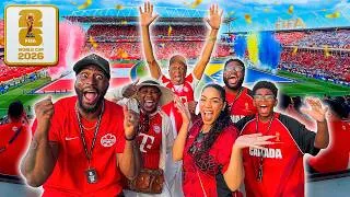 Thumbnail: Surprising Our Family With Tickets To The WORLD CUP! *WE END UP ON LIVE TV*