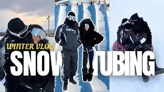 Thumbnail: We Go SNOW TUBING For The First Time ❄️🏔️ | WINTER VLOG