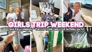 Thumbnail: GIRLS TRIP WEEKEND VLOG // mom & daughter road trip to see forrest frank in concert & birthday party