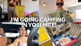 Thumbnail: Prepping for 7 days in Yosemite National Park 🌲 (shopping, packing, + cleaning!)