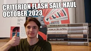 Thumbnail: CRITERION FLASH SALE HAUL (Oct. 2023) - Film Discussion and Unboxing