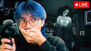 Thumbnail: Pumasok ako sa isang HAUNTED HOUSE para mag STREAM!