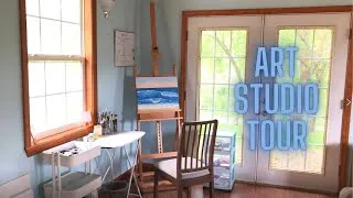 Thumbnail: Art Studio Tour 2021 | My Creative Space