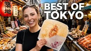 Thumbnail: The Best Street Food in Tokyo + Famous Seafood Market 🇯🇵 (Tsukiji Markets, Japan)