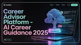 Thumbnail: Career Advisor Platform | AI-Powered Career Guidance Website 2025 | Full Demo & Walkthrough