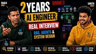 Thumbnail: 2 Years as an AI Engineer: RAG, Agents & Real Production Problems