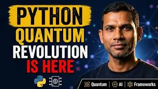 Thumbnail: Python's Biggest Revolution Is Already Here! Quantum AI + 5 Hidden Frameworks Explained