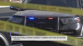Thumbnail: Fremont police fatally shoot suspect during hostage situation