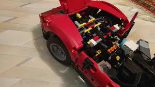 Thumbnail: Lego 45607 Small Angular Motor test (Ferrari 365GT4 BB Motorized MOC)