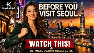 Thumbnail: Before You Visit seoul… WATCH THIS! Ultimate Luxury Travel Guide