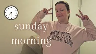 Thumbnail: 7:30 AM sunday morning routine | makeup, walk, journaling