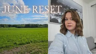 Thumbnail: JUNE RESET | cleaning + organizing my life
