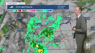 Thumbnail: Cooler with scattered showers and storms for the final weekend of August
