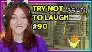 Thumbnail: TRY NOT TO LAUGH CHALLENGE #90 | Kruz Reacts