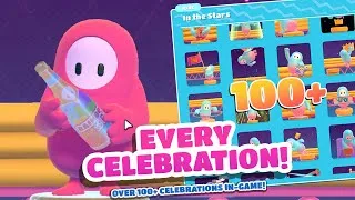 Thumbnail: UPDATED: EVERY Fall Guys Celebration IN-GAME!