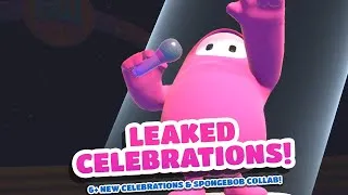 Thumbnail: NEW LEAKED FALL GUYS SEASON 3 CELEBRATIONS! 🐟🌊