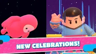 Thumbnail: NEW FALL GUYS SEASON 2 CELEBRATIONS! 👽 (Among Us, Star Trek, Hatsune Miku)