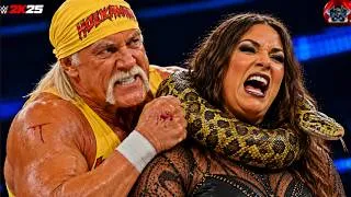 Thumbnail: WWE 2K25 - Hulk Hogan vs Nia Jax🔥- Intergender Full Match WrestleMania | #wwe #krylexgaming