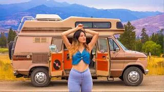Thumbnail: Vintage Van Tour + How I Make it Work Living on the Road