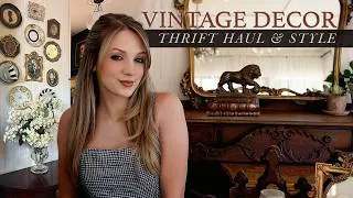 Thumbnail: Vintage Decor Thrift Haul & Style // Stunning Finds at LOW Prices!!