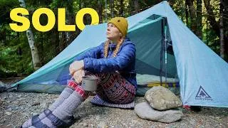Thumbnail: Hiking & Camping Alone in the Canadian Backcountry