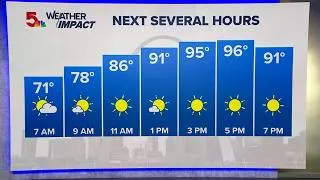 Thumbnail: St. Louis forecast: Significant heat returns