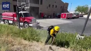 Thumbnail: Tooele County firefighters: Beware of extreme fire behavior, including fire traveling underground