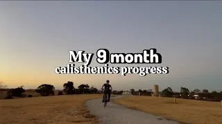 Thumbnail: 9 month calisthenics transformation 17yo | cinematic vlog