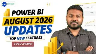 Thumbnail: Power BI August 2026 Updates: Top New Features Explained