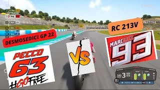 Thumbnail: MotoGP 22 FRANCESCO BAGNAIA VS MARC MARQUEZ #motogp #marcmarquez #francescobagnaia #youtubeshorts