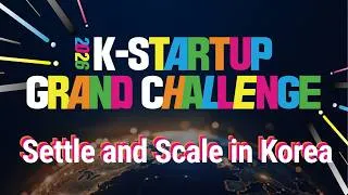 Thumbnail: Applications for 2026 K-Startup Grand Challenge are officially OPEN!