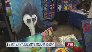 Thumbnail: Shreveport gets 'Geek'd' annual conference returns with beloved characters, cosplay