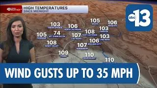 Thumbnail: Windy Weekend Ahead with Slight Chance of Storms in Las Vegas