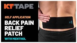 Thumbnail: How to Self-Apply KT Back Pain Relief Patch for Back Pain Relief | KT Tape