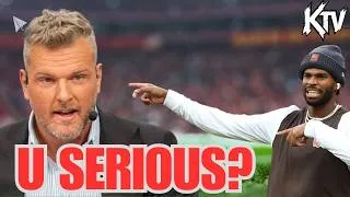 Thumbnail: Pat McAfee UNDER FIRE for COMMENTS MADE ABOUT Browns Shedeur Sanders