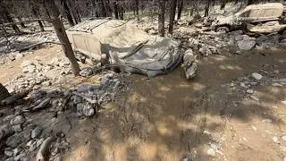 Thumbnail: More hikers rescued from Grandjean after flash flood damage